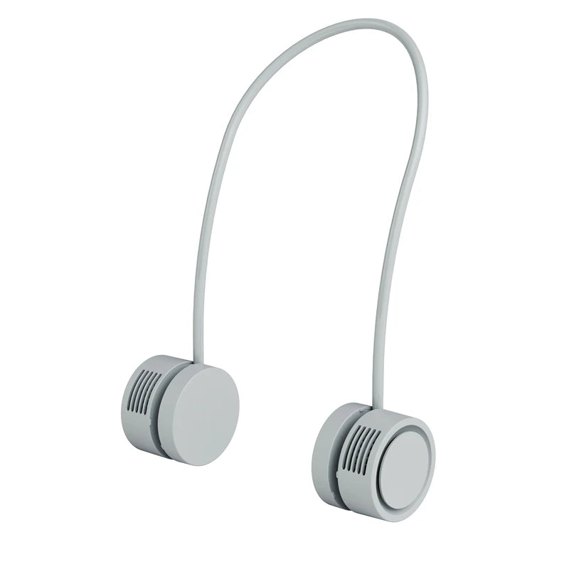 Raugee Mini Hanging Neck Fan &ndash; USB Rechargeable 3 Speed green