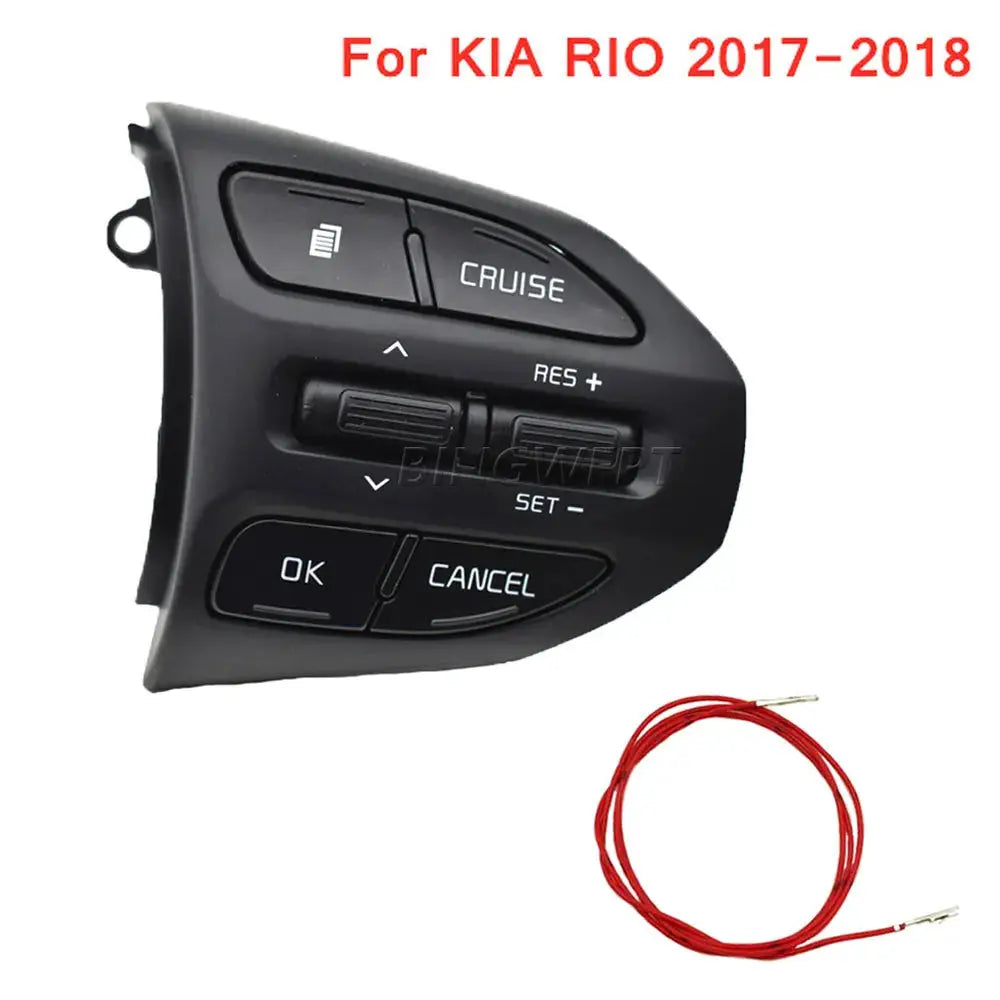 Steering Wheel Buttons RH Remote Cruise Control Switch For Rio 2016-2019 For Kia Rio LX 2021-2022 by InterCyprus Trading Ltd