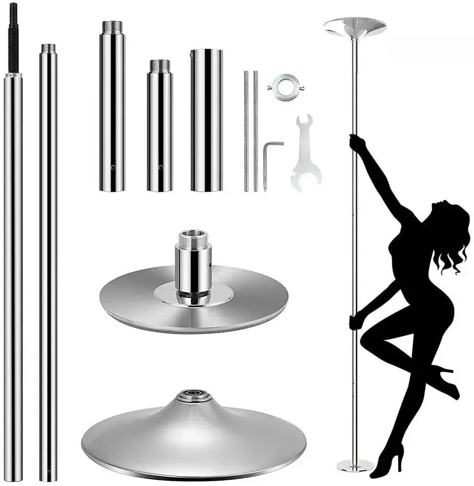45mm Professional Stripper Dance Spin Pole Home Fitness