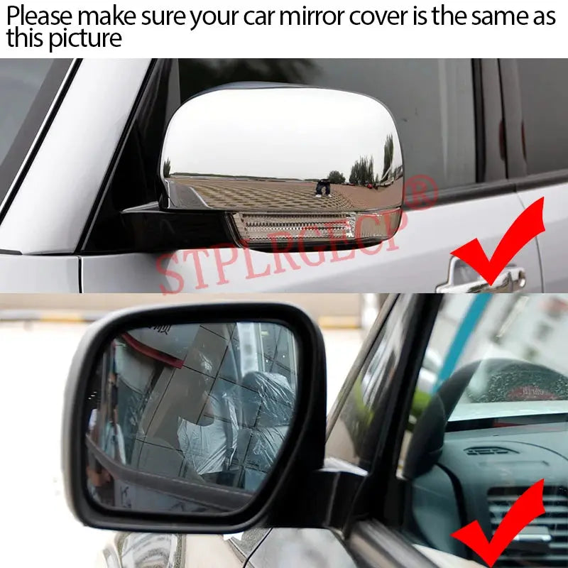 Rearview Side Mirror Lens Door Wing Mirrors Glass with Heating for Mitsubishi Pajero Montero Shogun V93 V97 V98 V87 2007-2021 by InterCyprus Trading Ltd