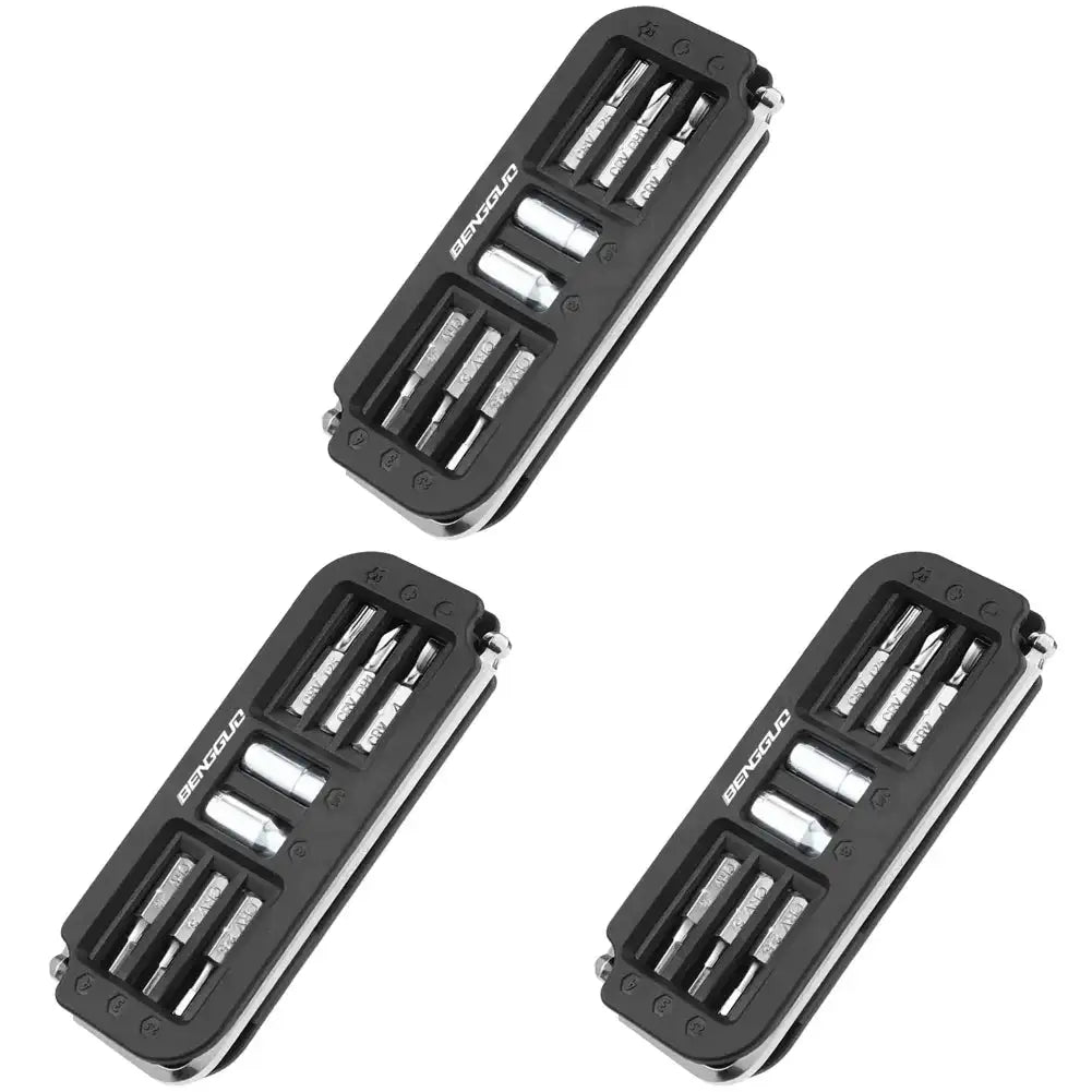 10-In-1 Bicycle Multi-Tool Portable Socket Set For Repair 3PCS