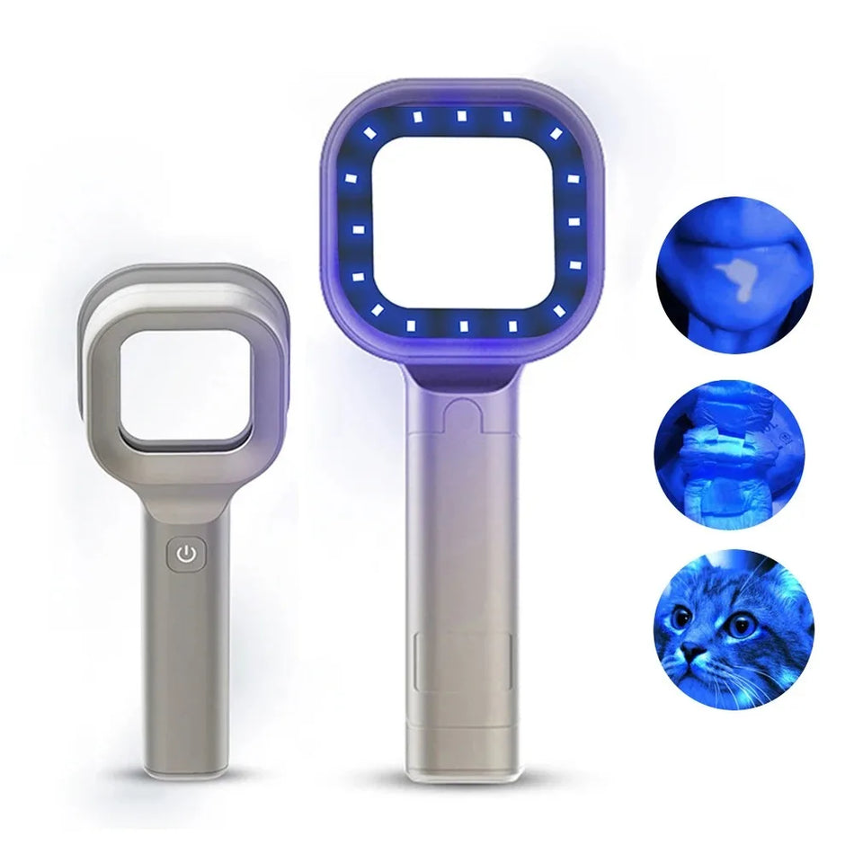 Woods Lamp Skin Examination - Pet Skin Ultraviolet Detector