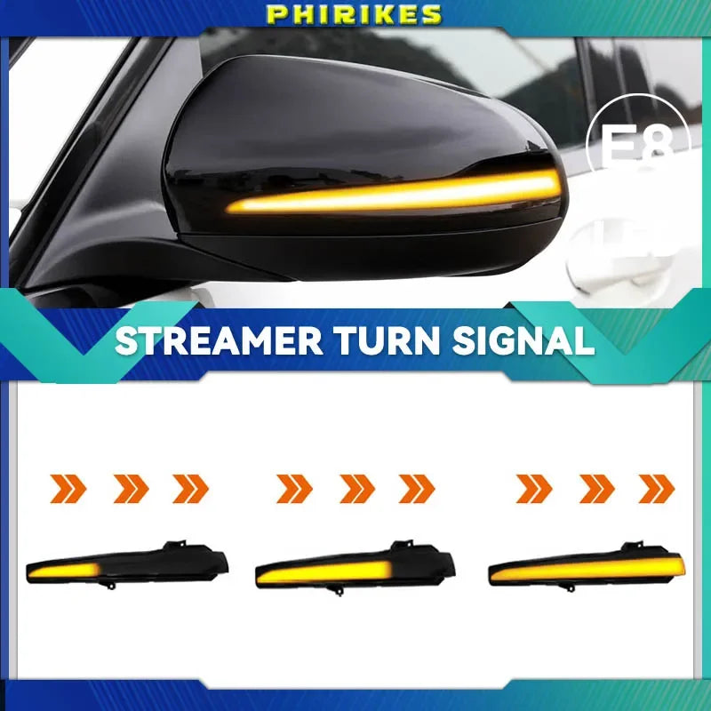 Dynamisk Vattenflöde Varningsljus För Mercedes C E S GLC