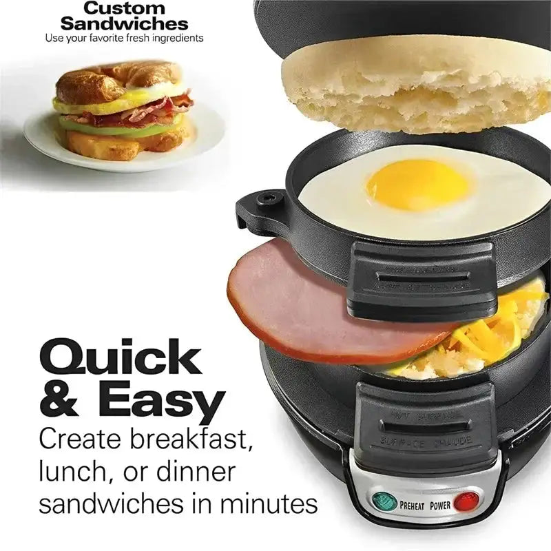 All In One Breakfast Maker Burger Sandwich Machine 110V
