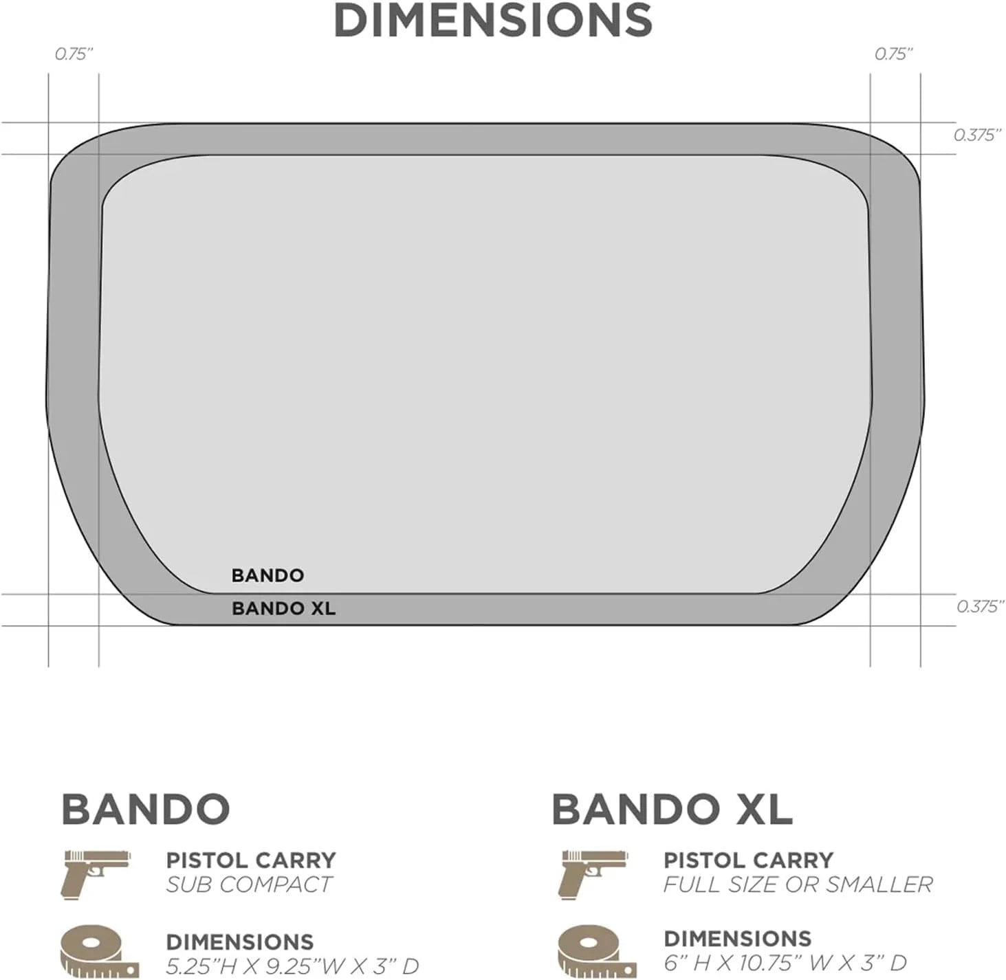 Bando Bag &ndash; Compact Lightweight Tactical Fanny Pack