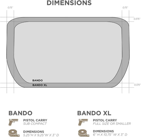 Bando Bag &ndash; Compact Lightweight Tactical Fanny Pack