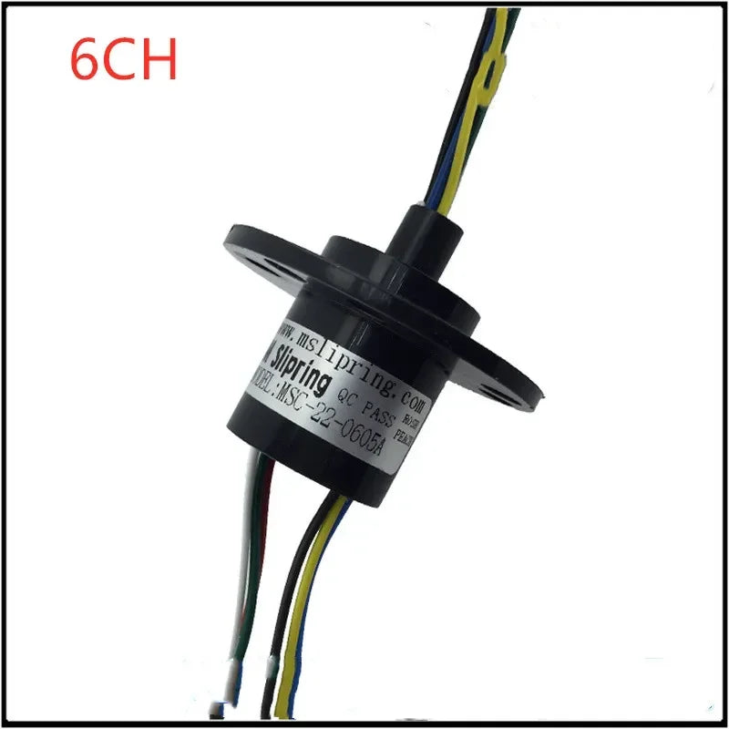 22mm 5A Slip Ring Rotary Joint &ndash; Multi Channel Options