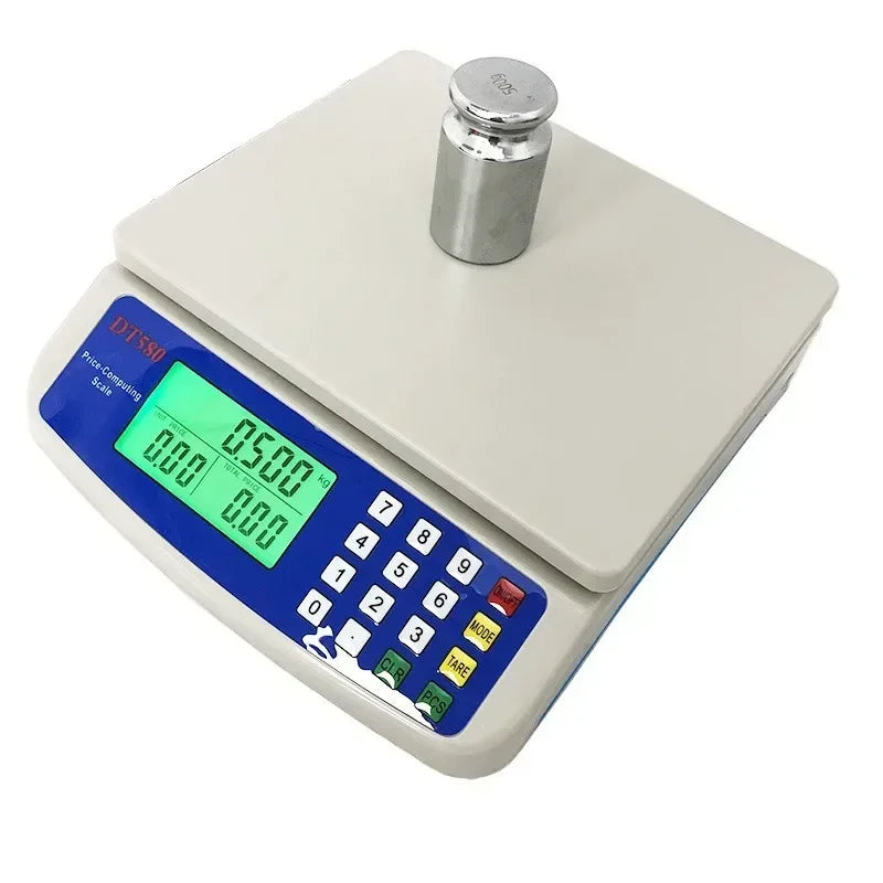 DT580 30KG 1G Precision Digital Scale - High Accuracy