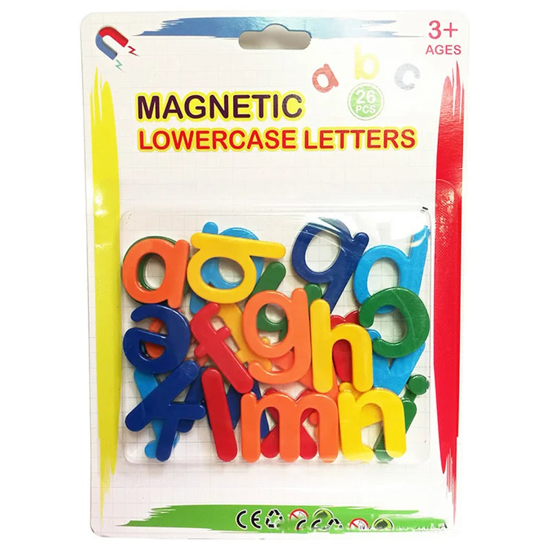 Magnetic Alphabet Learning Letters for Kids - 26pcs 26 Lowercase Letters