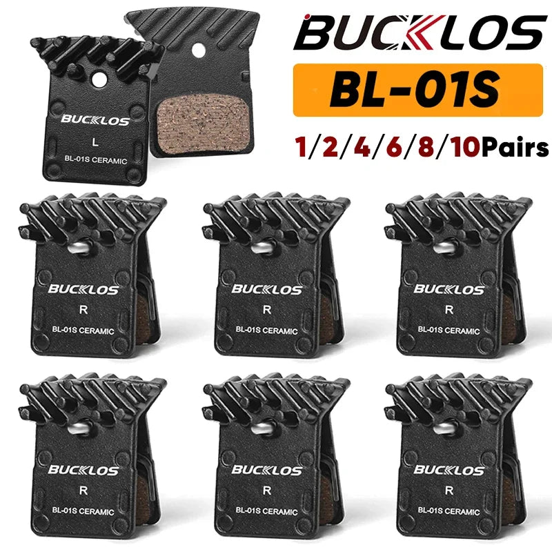 BUCKLOS Ceramic Bike Disc Brake Pads &ndash; High Performance