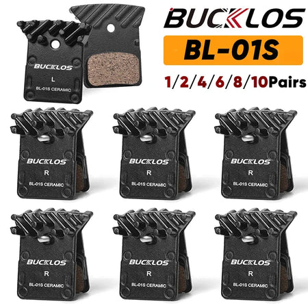 BUCKLOS Ceramic Bike Disc Brake Pads &ndash; High Performance