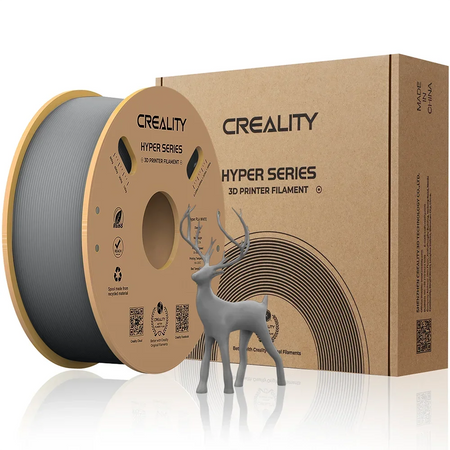 Creality Hyper Series PLA Filament 1.75mm &ndash; Faster Printing Grey