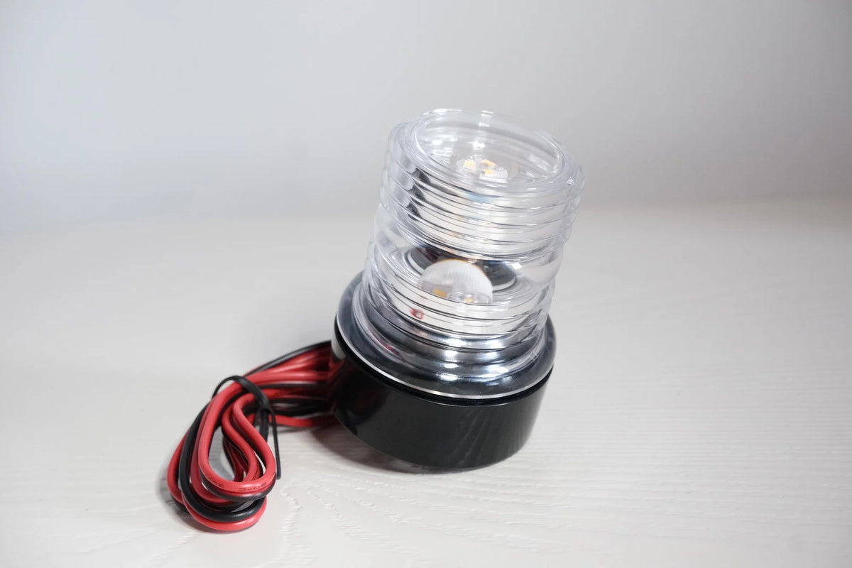 Pure White 12-24V Fold Down Waterproof LED Marine Navigation Light