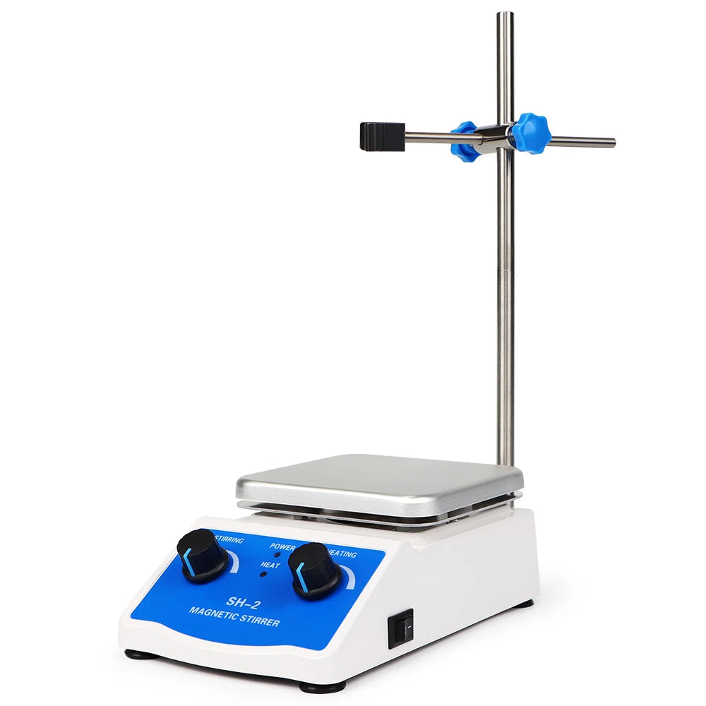 SH-2 Heating Magnetic Stirrer 2000ml - Adjustable Hot Plate EU plug