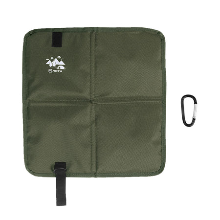 Foldable Sit Pad - Tri Layer Protection From Wet Ground green