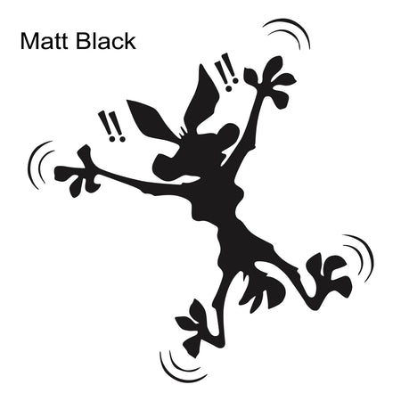 Waterproof PVC Car Wrap Vinyl Film Cartoon Decals Kit for Dent Fix and Decoration Matt Black