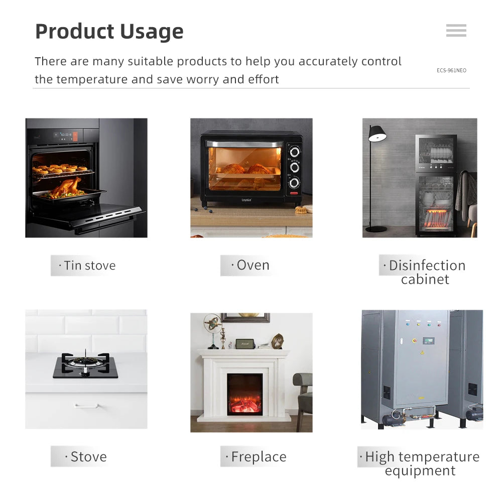 ECS-961NEO Digital Thermostat Hygrostat &ndash; Wide Voltage