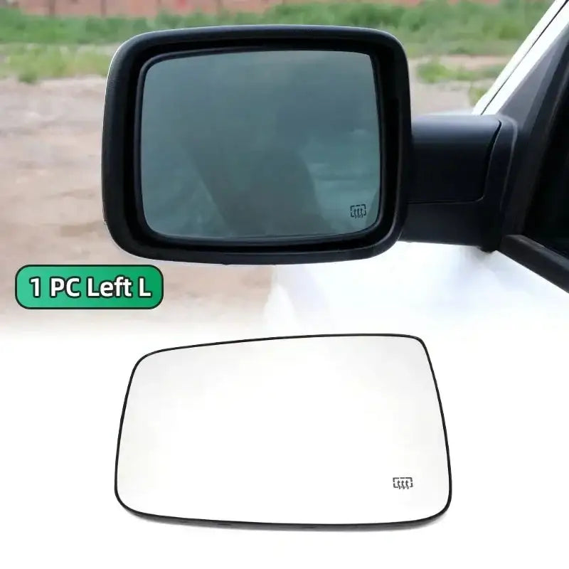 Heated Left Right Mirror Glass For Ram 1500 2500 2011 2019 1pc Left