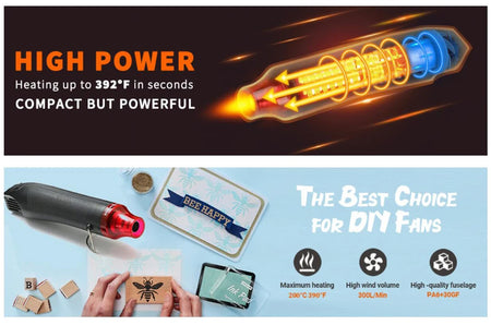 220V DIY Heat Gun 300W