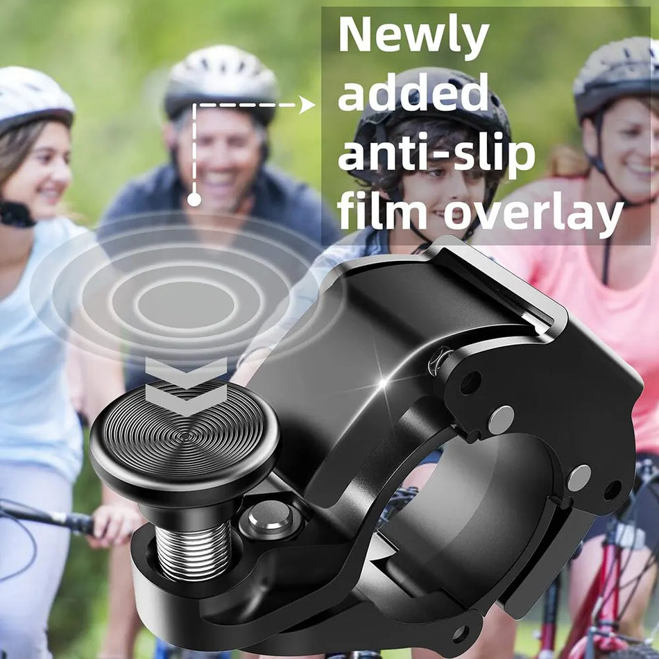 Nerūdijančio plieno dviračio skambutis su aiškiu skambėjimu, patvarus vairo ragas