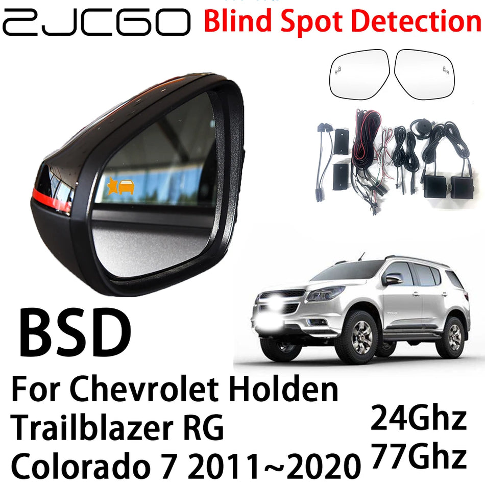 Aklojo taško radarų įspėjimo sistema Chevrolet Trailblazer RG Colorado 7, saugesnio vairavimo atnaujinimas