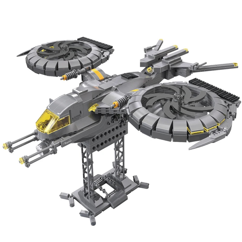 Aircraft Warplane Building Blocks Set &ndash; DIY Build Kit 887pcs / no original box