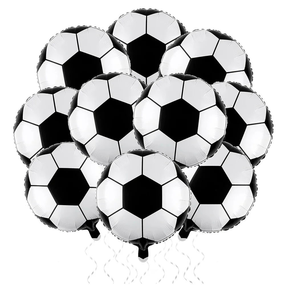 18-Inch Soccer Balloons - Perfect for Sports Themed Parties