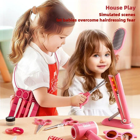 Girls Beauty Salon &ndash; Realistic Pretend Hair Styling Kit