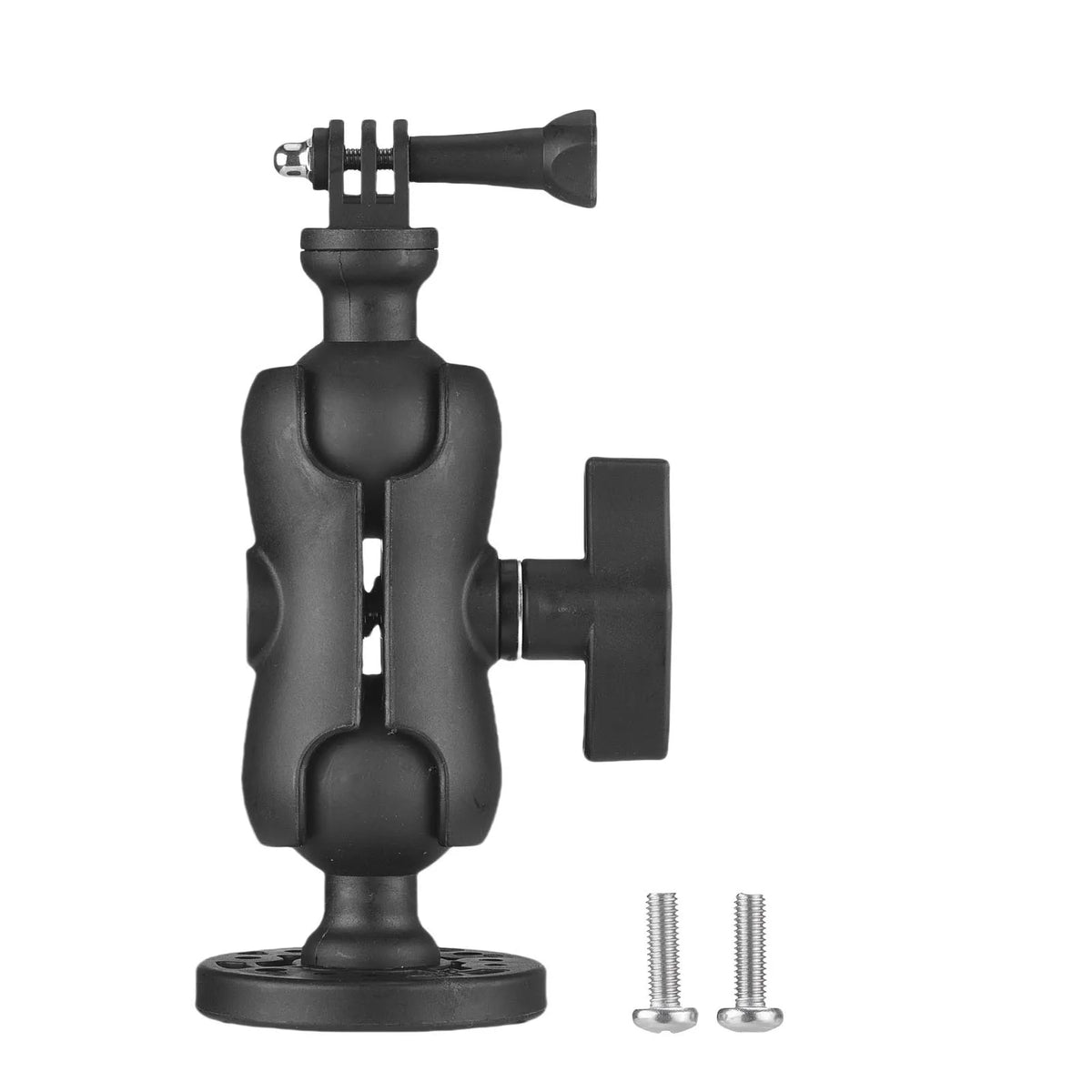 Kayak Action Camera Mount 360 Degree Adjustable - Universal black