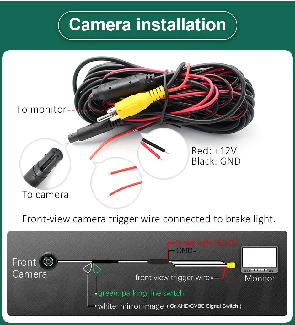 CCD AHD 1080P Car Front View Logo Camera For VW Transporter T4 T5 Passat CC B5 B6 Golf 4 5 6 Polo Jetta Bora Touran Caddy by InterCyprus Trading Ltd