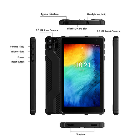 PRITOM Tablet 7 Inch Android 14 A523 &ndash; Ultra Slim Body