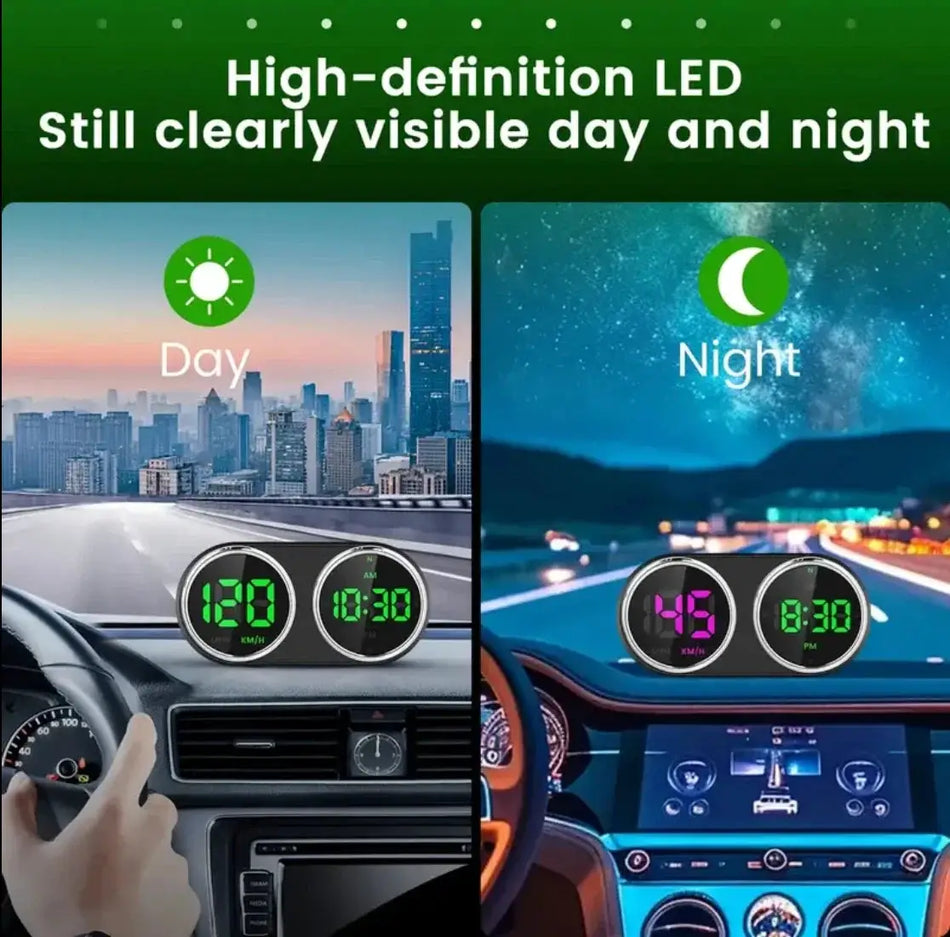 Digital GPS Head Up Display Speedometer With Auto Dashboard View by InterCyprus Trading Ltd