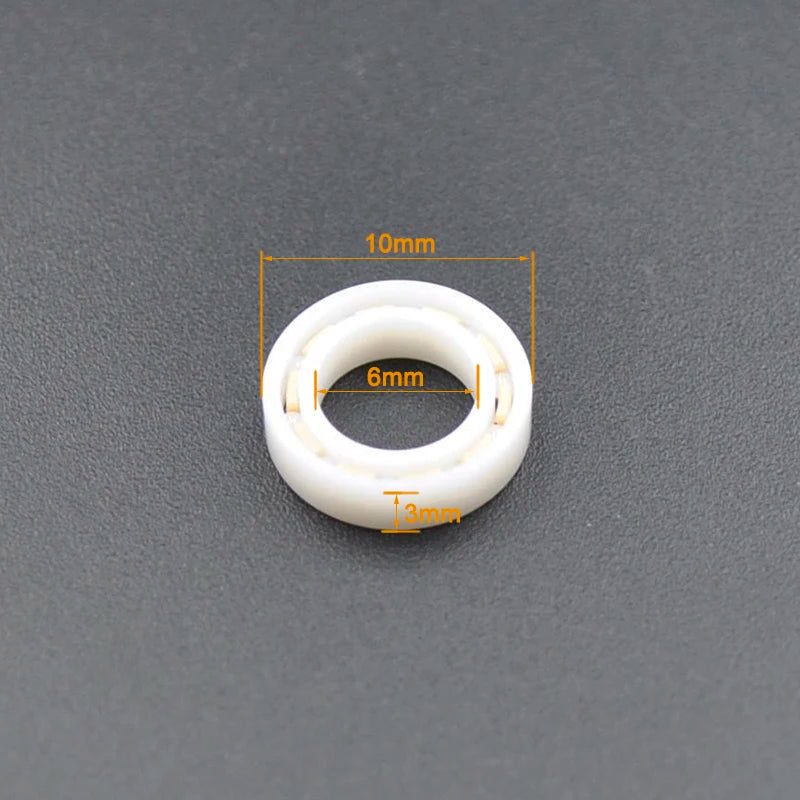 Ceramic Bearing Fishing Reels &ndash; Ultra Lightweight Bearings MR106CE 6X10X3mm / CHINA / 1Pc