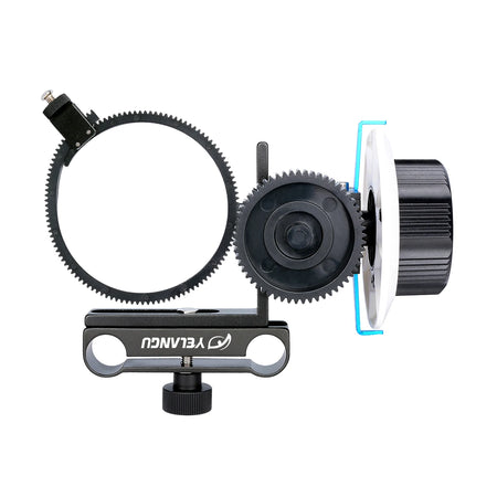 YELANGU Portable Mini Follow Focus Wireless Lens Control for DSLR and BMPCC 4K