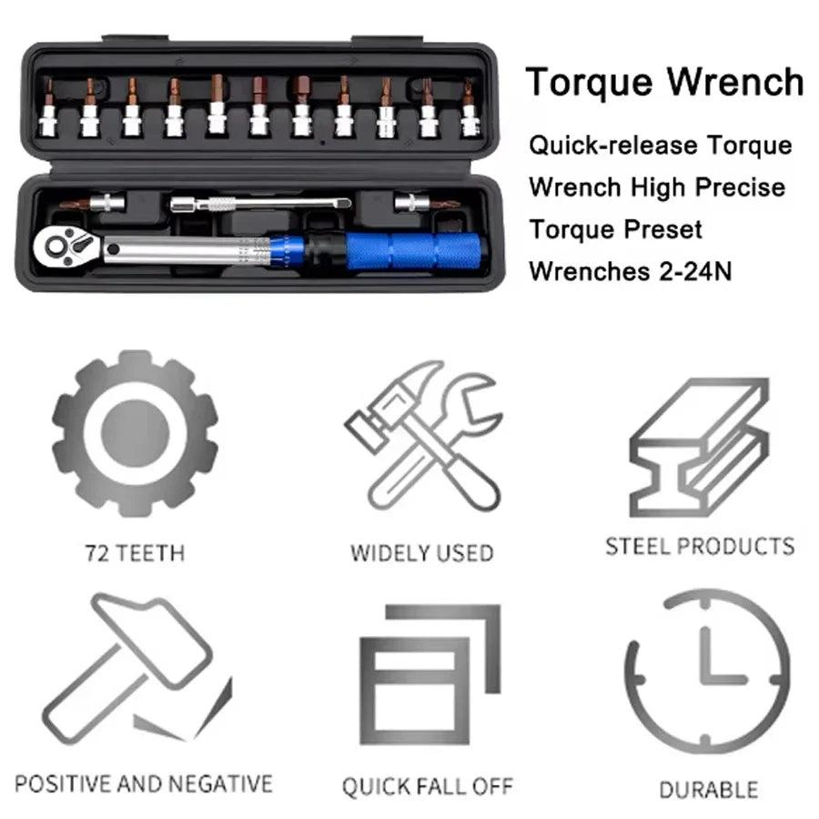 Quick-Release Torque Wrench &ndash; Compact for Narrow Spaces