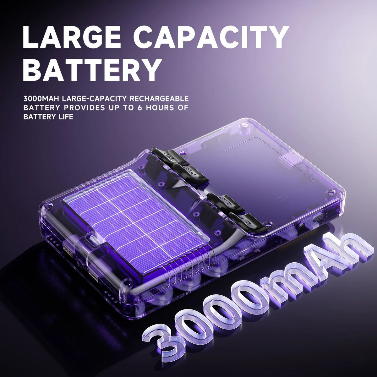 R36S Retro Handheld Video Game Console - 3.5&quot; IPS Screen, 128GB Storage