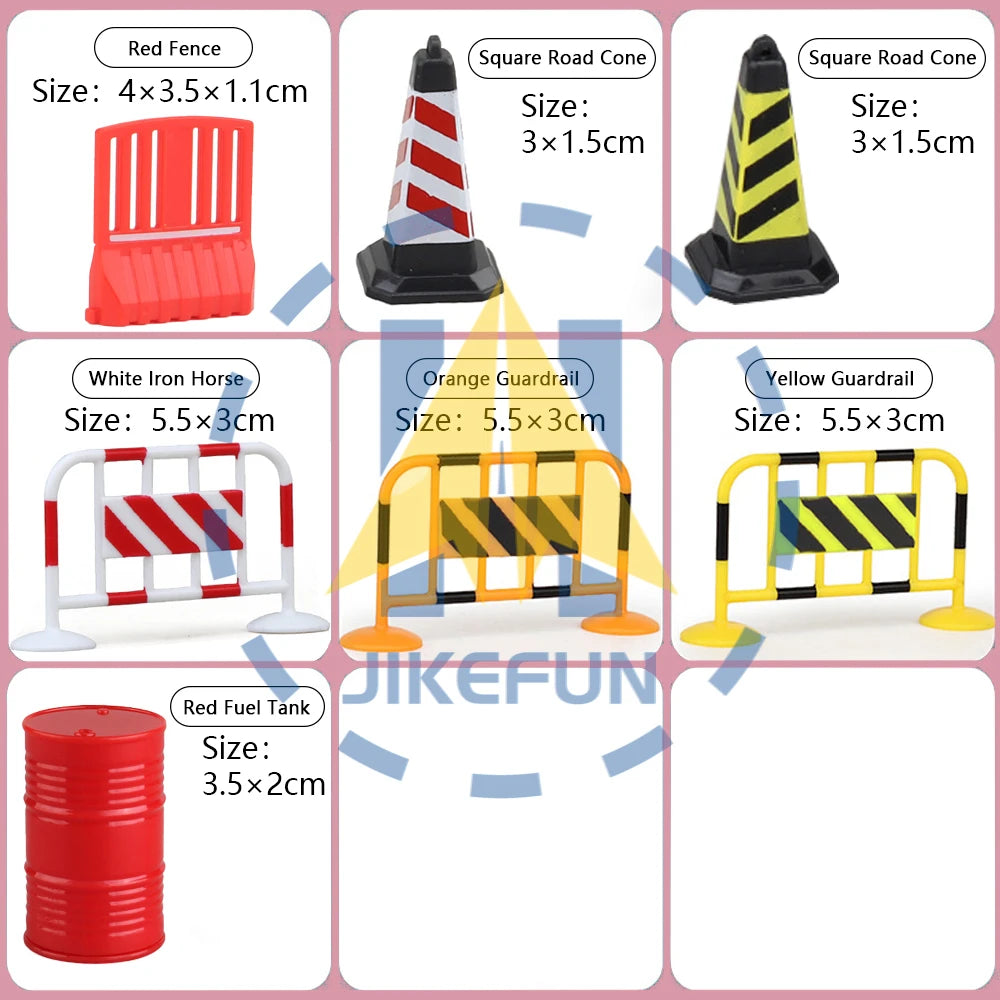 RC Car Road Barriers &ndash; Durable Plastic RC Track Barriers