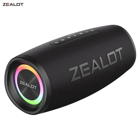 ZEALOT S56 40W Bluetooth Speaker with Excellent Bass and IPX6 Waterproofing