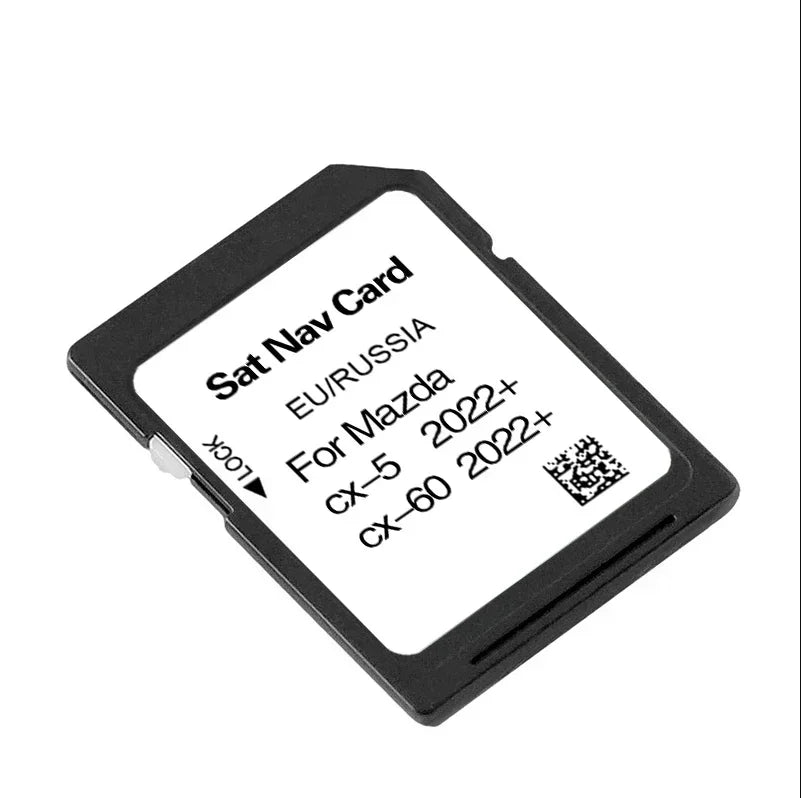Tarjeta SD de Navegación de 32GB para Mazda CX-5 CX-60 (2022+) Mapas GPS