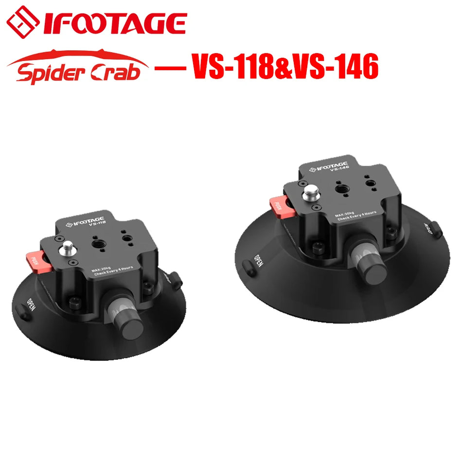 iFootage Spider Crab Vehicle Mount VS-118 &ndash; Strong Clamp