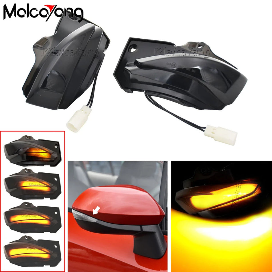 Intermitentes LED Secuenciales para Espejo Lateral de Toyota Corolla 2019-2021