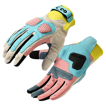 Summer Breathable Touch Screen Motorcycle Gloves for Men and Women