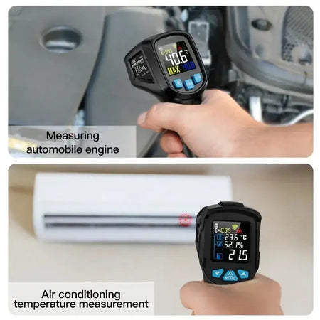 Mestek 50 800C Digital Infrared Thermometer Humidity Meter