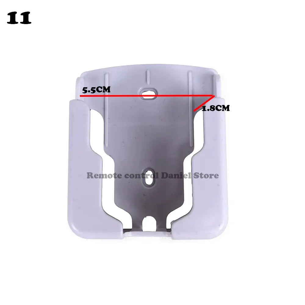 Air Conditioner Remote Holder White Remote Controller Holder Bracket Holder by InterCyprus Trading Ltd