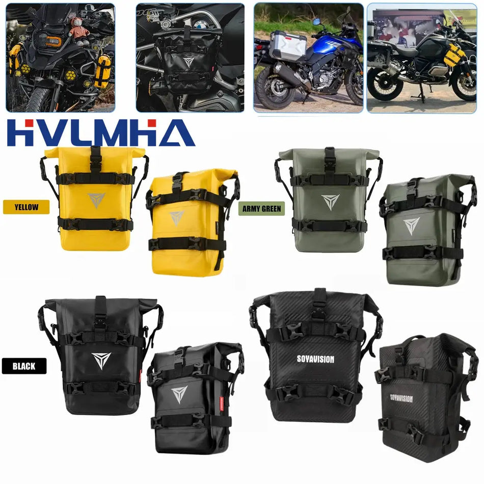 Motorcycle Waterproof Bag Repair Tool Placement Bag For BMW R1200GS KTM HONDA Suzuki DL650 V-Strom Frame Crash Bars Bag Parts by InterCyprus Trading Ltd