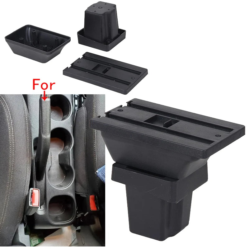 Center Console Armrest Box With Leather Trim For Chevrolet Trax 2013-2017