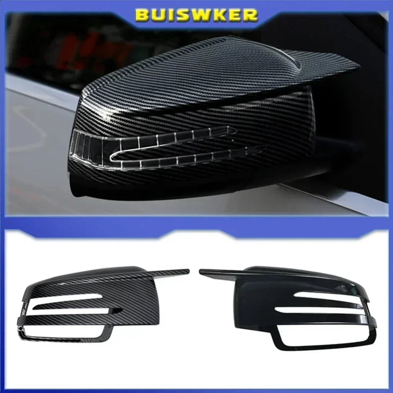 Капачки за странични огледала от въглеродни влакна Mercedes W176 W204