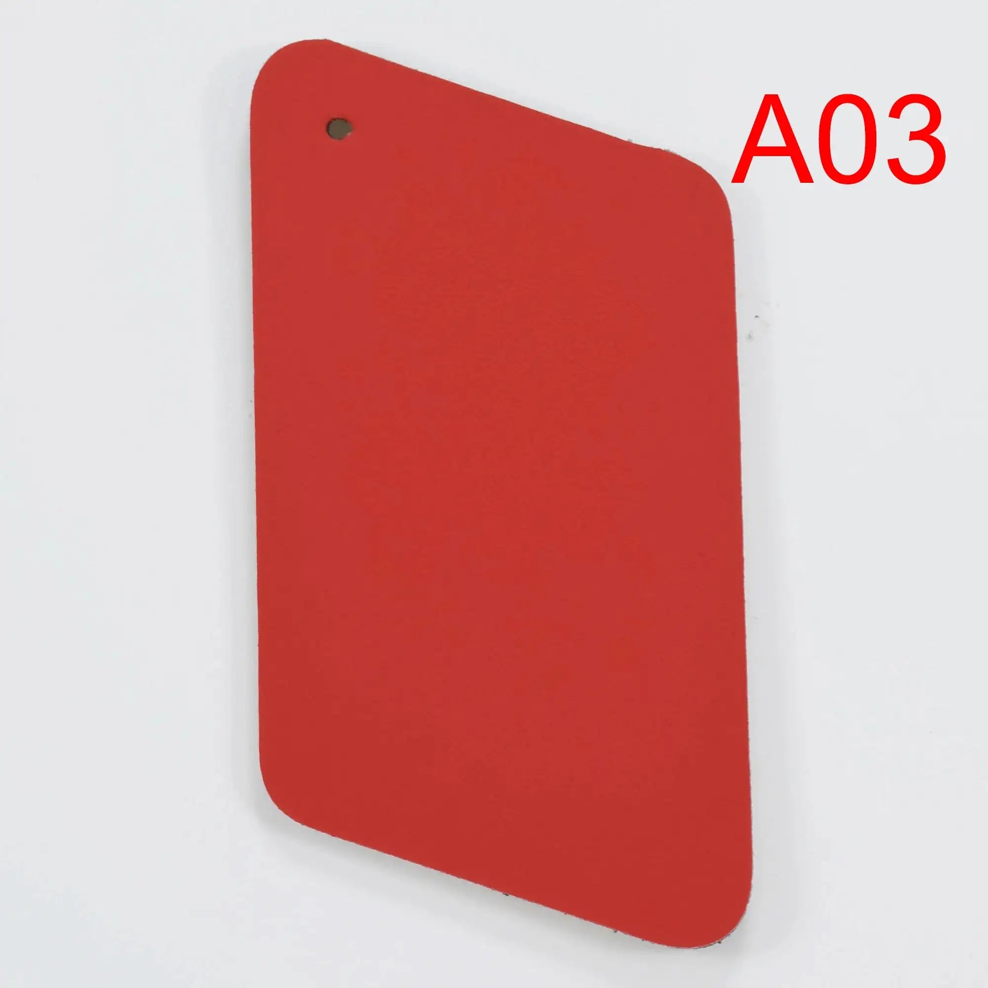 PU Leather Car Seat Cover Protector Four Seasons Auto Fit A03 Red