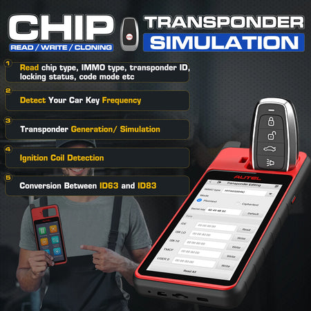 Autel KM100 KM100X Key Fob Programmer &ndash; Universal Smart Key