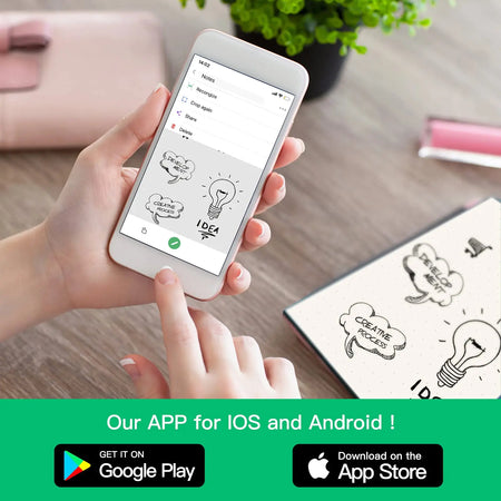 A6 Reusable Smart Notebook with Cloud Storage and Erasable Pen